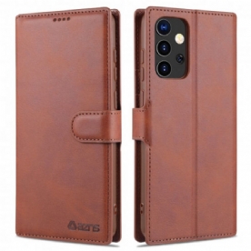 Folio-hoesje voor Samsung Galaxy A72 4G / 5G Azns Retro