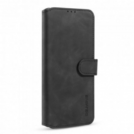 Folio-hoesje voor Samsung Galaxy A72 4G / 5G Dg.ming Retro