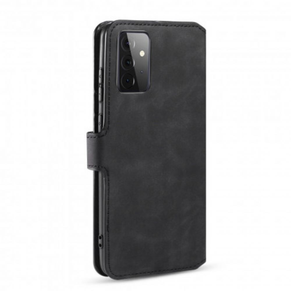 Folio-hoesje voor Samsung Galaxy A72 4G / 5G Dg.ming Retro