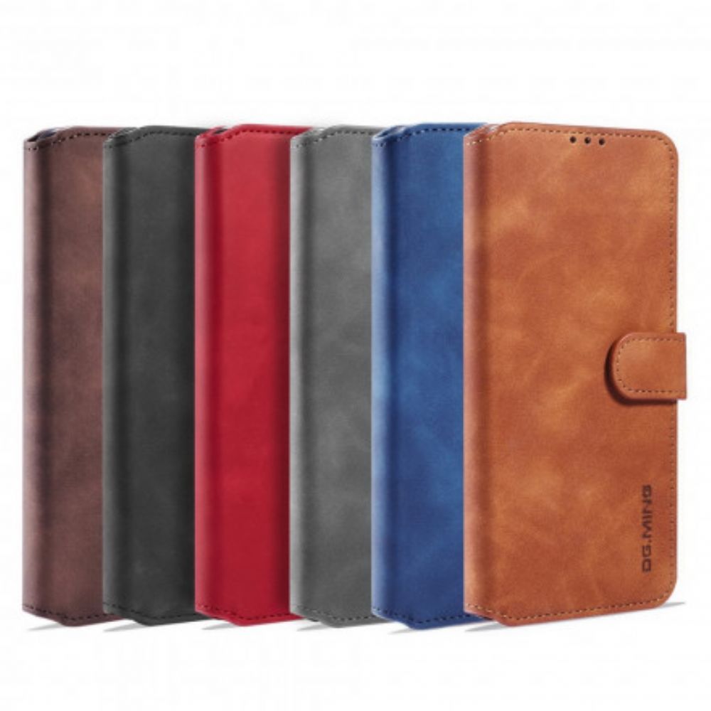 Folio-hoesje voor Samsung Galaxy A72 4G / 5G Dg.ming Retro