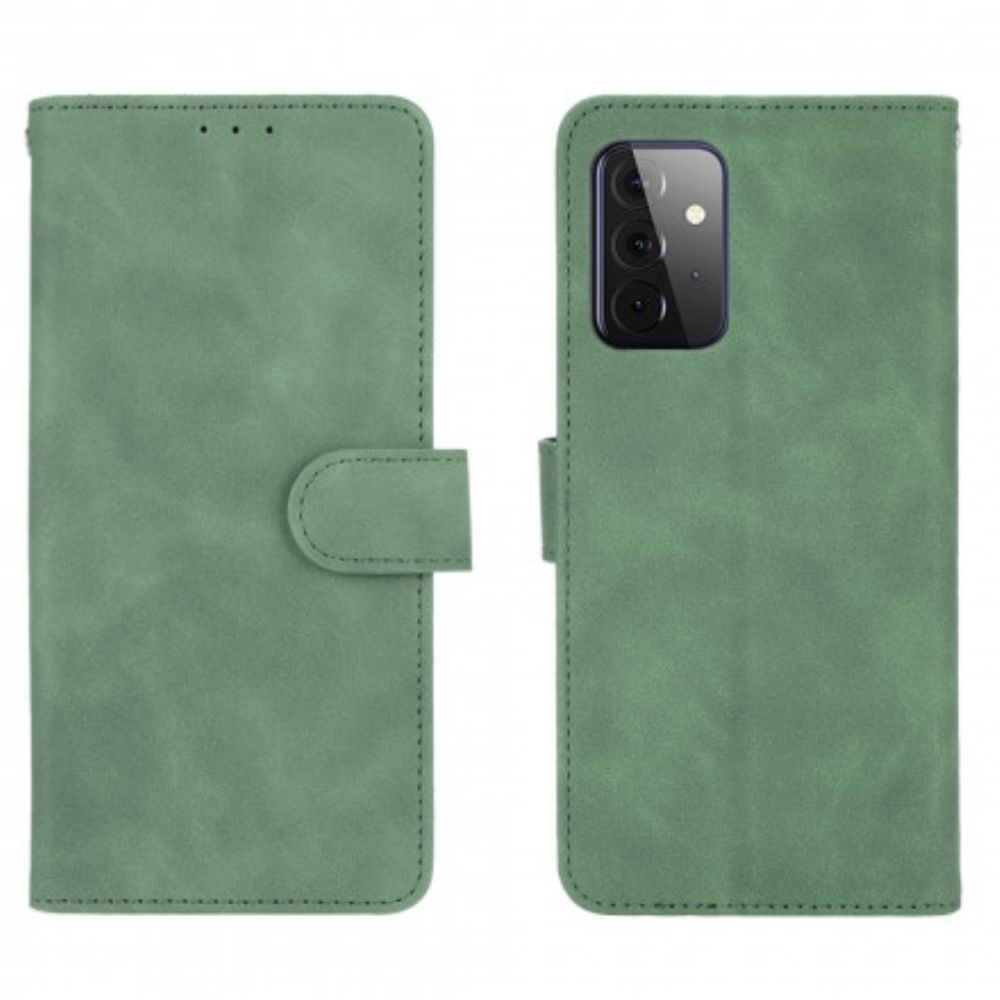 Folio-hoesje voor Samsung Galaxy A72 4G / 5G Skin-touch