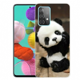 Hoesje voor Samsung Galaxy A72 4G / 5G Flexibele Panda