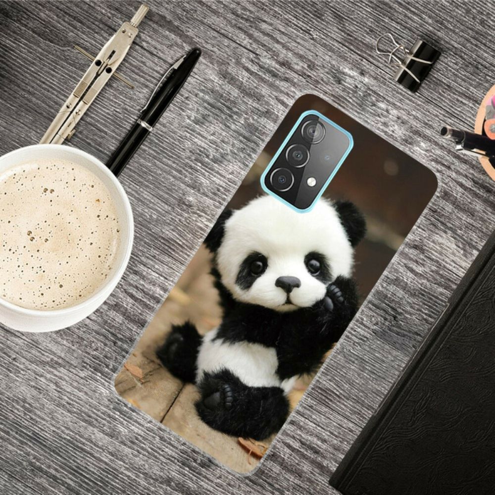 Hoesje voor Samsung Galaxy A72 4G / 5G Flexibele Panda