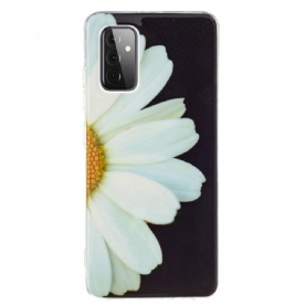 Hoesje voor Samsung Galaxy A72 4G / 5G Fluorescerende Bloemenreeks