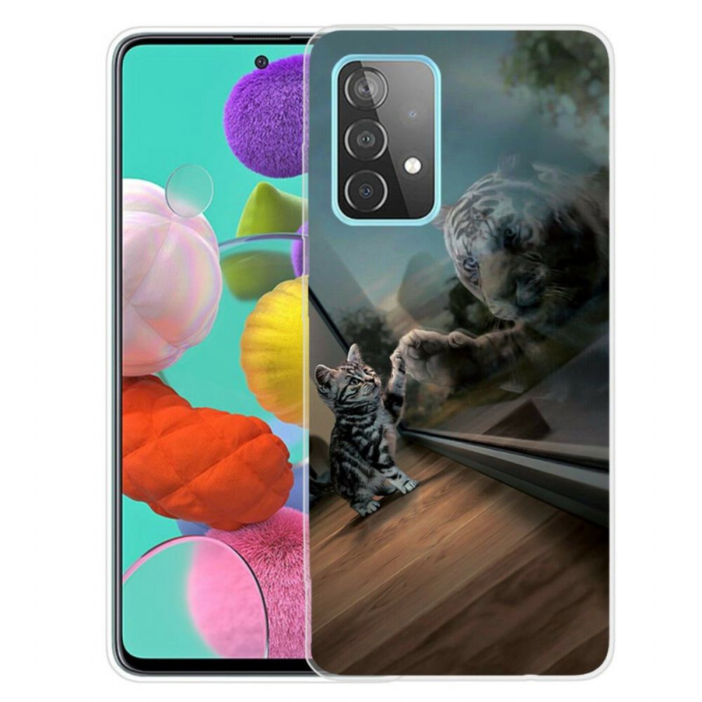 Hoesje voor Samsung Galaxy A72 4G / 5G Katjesdroom