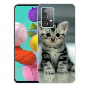 Hoesje voor Samsung Galaxy A72 4G / 5G Kitten Kitten