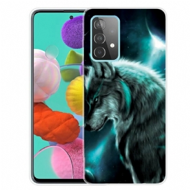 Hoesje voor Samsung Galaxy A72 4G / 5G Koninklijke Wolf