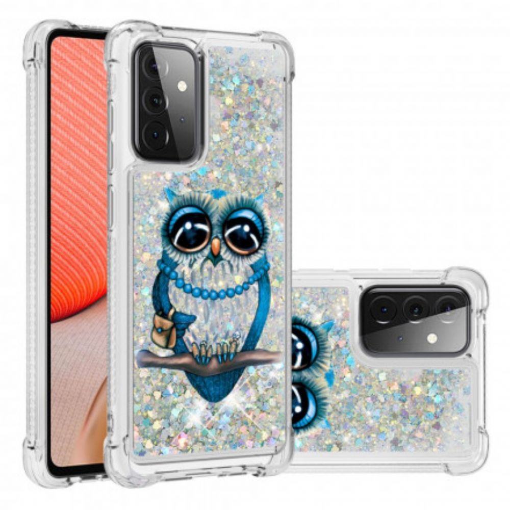 Hoesje voor Samsung Galaxy A72 4G / 5G Miss Glitteruil