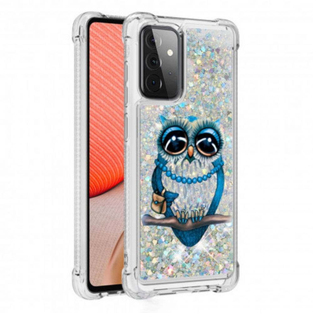 Hoesje voor Samsung Galaxy A72 4G / 5G Miss Glitteruil