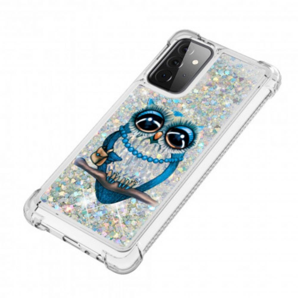 Hoesje voor Samsung Galaxy A72 4G / 5G Miss Glitteruil