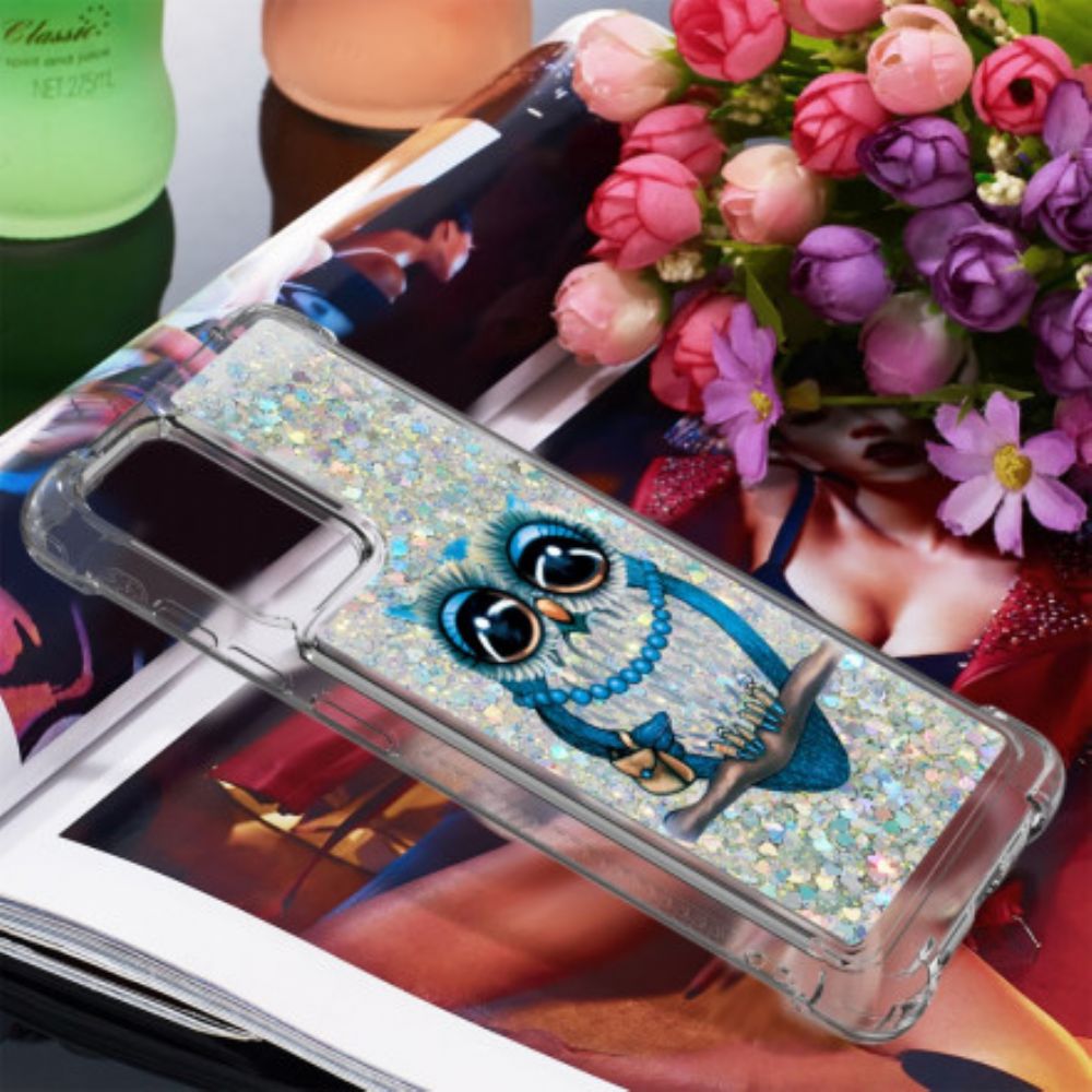 Hoesje voor Samsung Galaxy A72 4G / 5G Miss Glitteruil