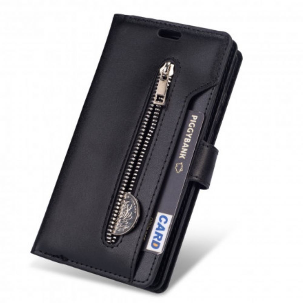 Leren Hoesje voor Samsung Galaxy A72 4G / 5G Portemonnee Met Lanyard