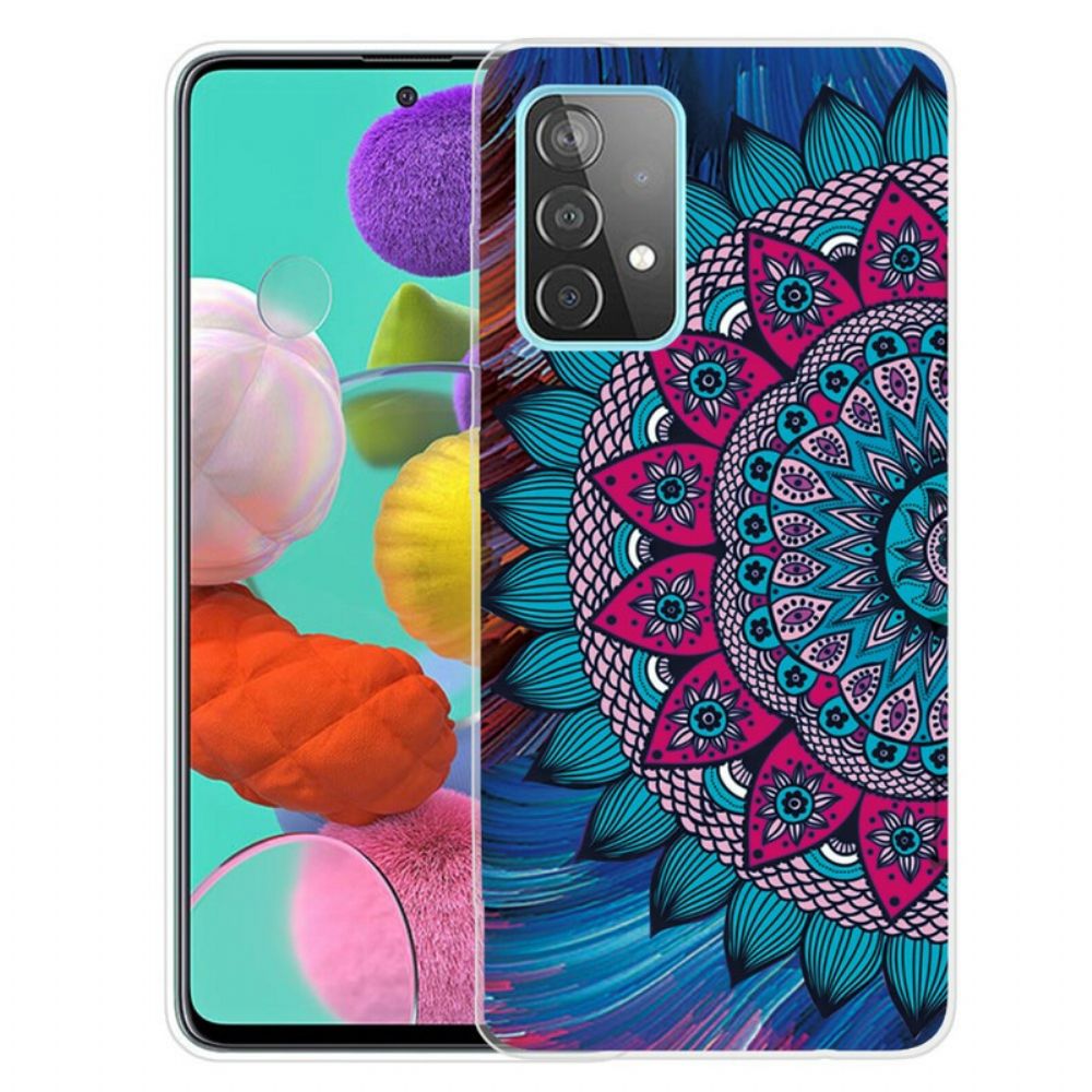 Telefoonhoesje voor Samsung Galaxy A72 4G / 5G Kleurrijke Mandala