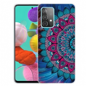 Telefoonhoesje voor Samsung Galaxy A72 4G / 5G Kleurrijke Mandala