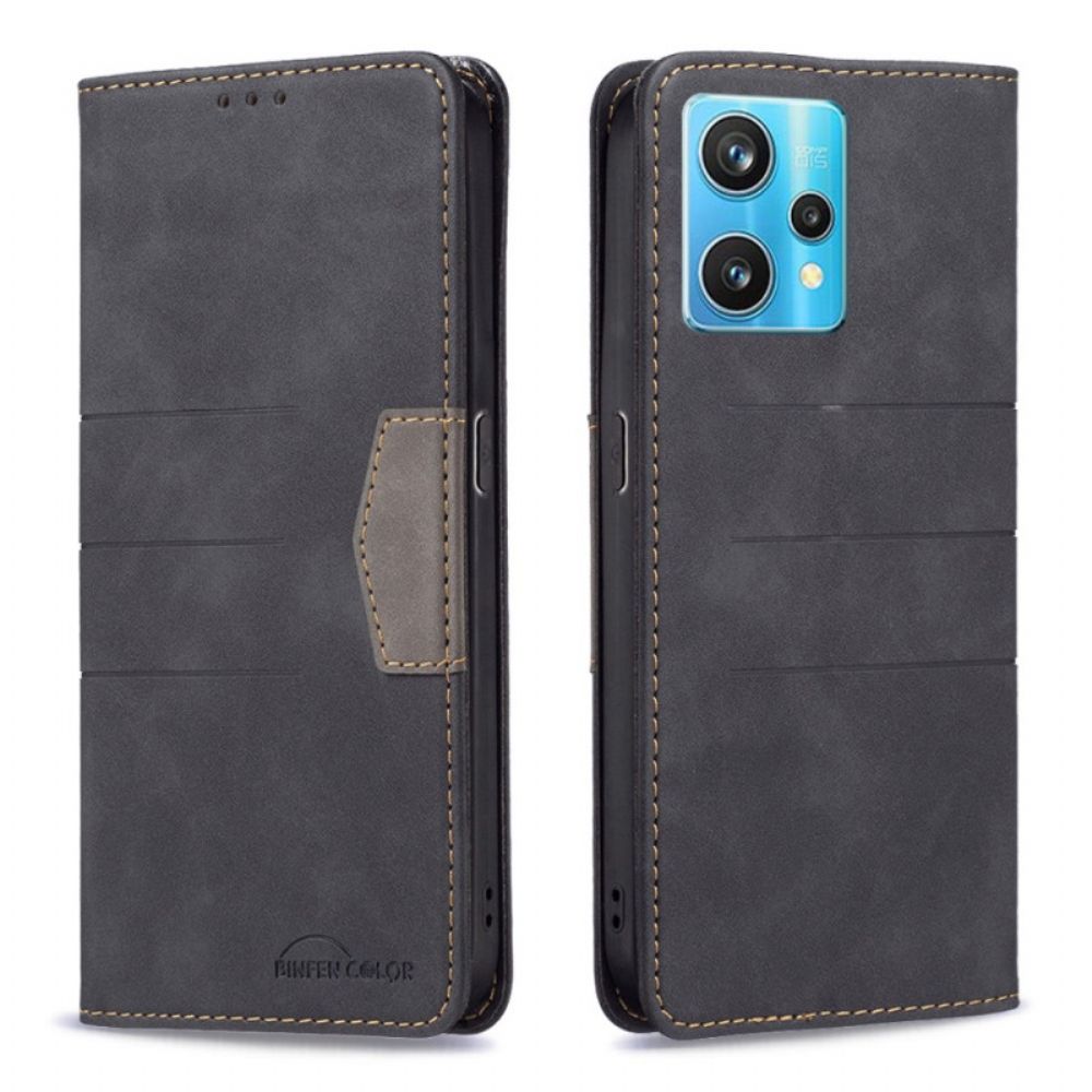 Bescherming Hoesje voor Realme 9 Pro Plus Folio-hoesje Binfen-kleur