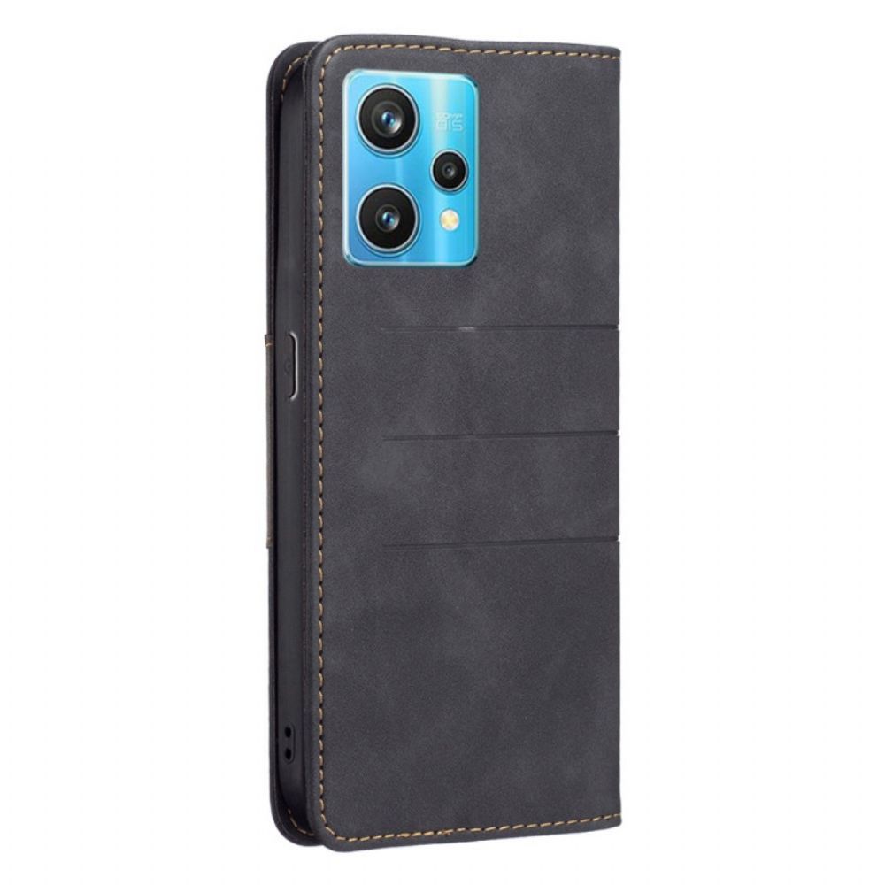 Bescherming Hoesje voor Realme 9 Pro Plus Folio-hoesje Binfen-kleur