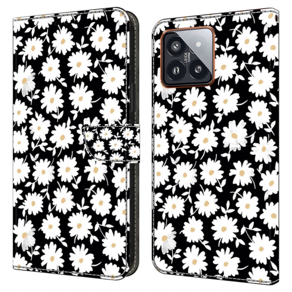 Bescherming Hoesje Xiaomi 14 Pro Bloemen