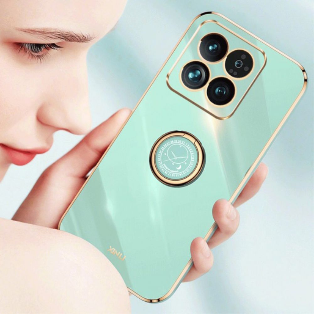 Case Hoesje Xiaomi 14 Pro Telefoonhoesje Xinli-steunring