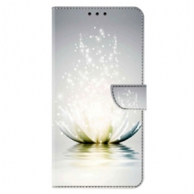 Flip Case Leren Xiaomi 14 Pro Lotus