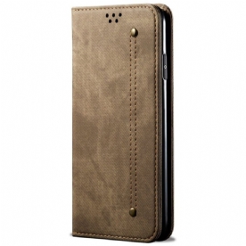 Folio-hoesje Xiaomi 14 Pro Jeansstof Bescherming Hoesje