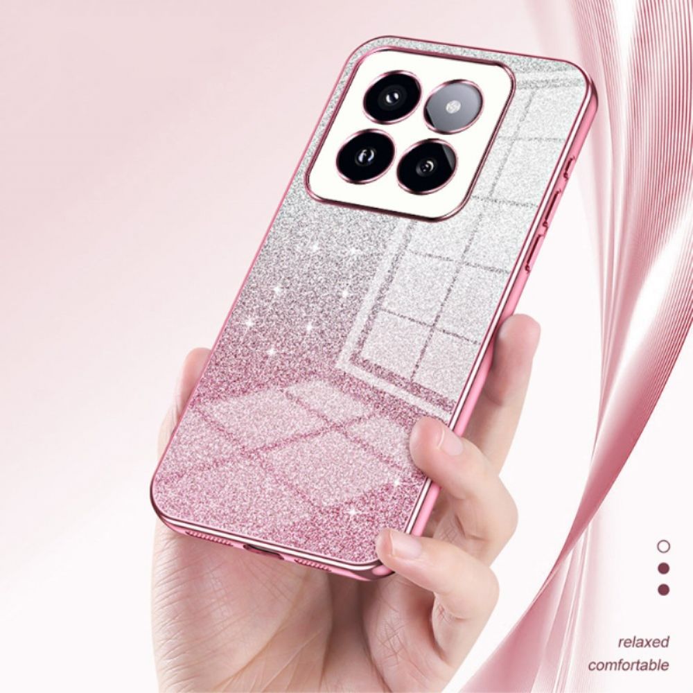 Hoesje Xiaomi 14 Pro Gradiëntglitter Bescherming Hoesje