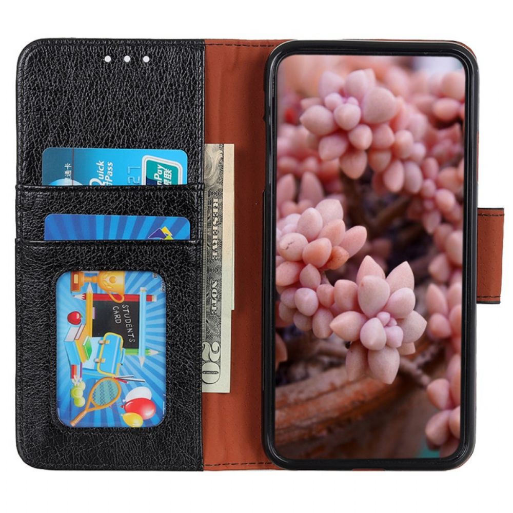 Leren Hoesje Voor Xiaomi 14 Pro Splitnappaleer