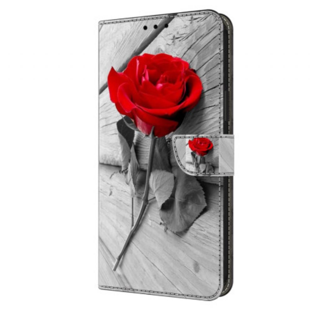 Leren Hoesje Xiaomi 14 Pro Roze Bescherming Hoesje