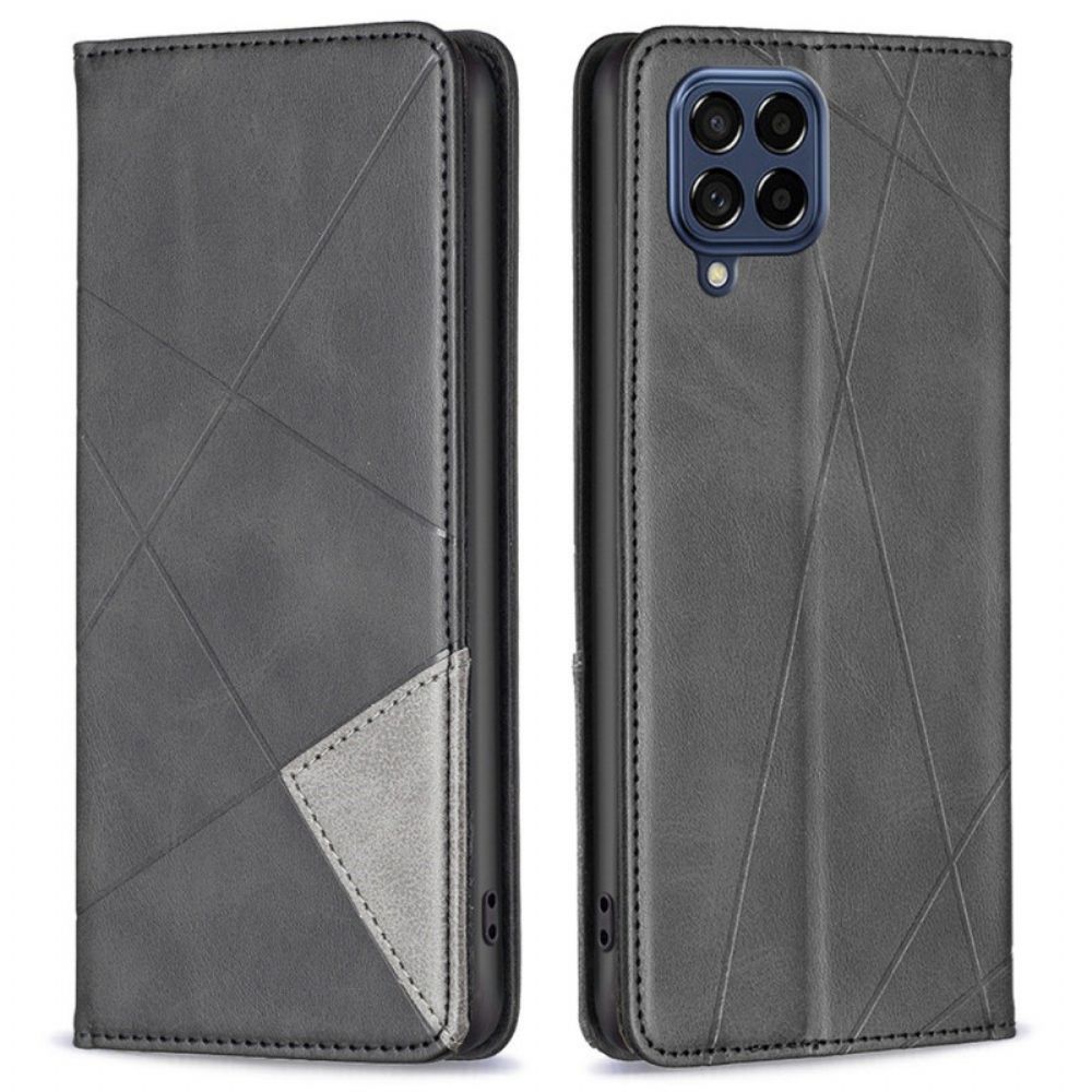 Bescherming Hoesje voor Samsung Galaxy M53 5G Folio-hoesje Artiestenstijl