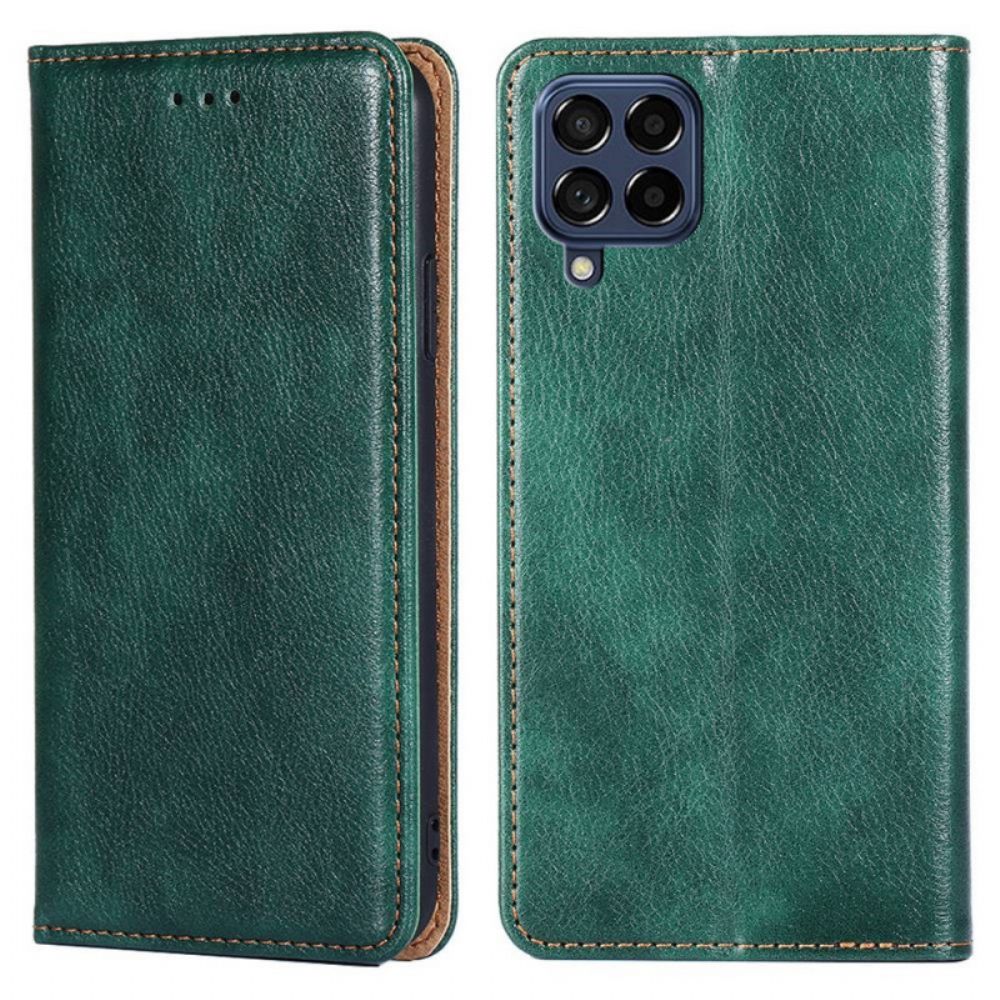 Bescherming Hoesje voor Samsung Galaxy M53 5G Folio-hoesje Retro Kunstleer