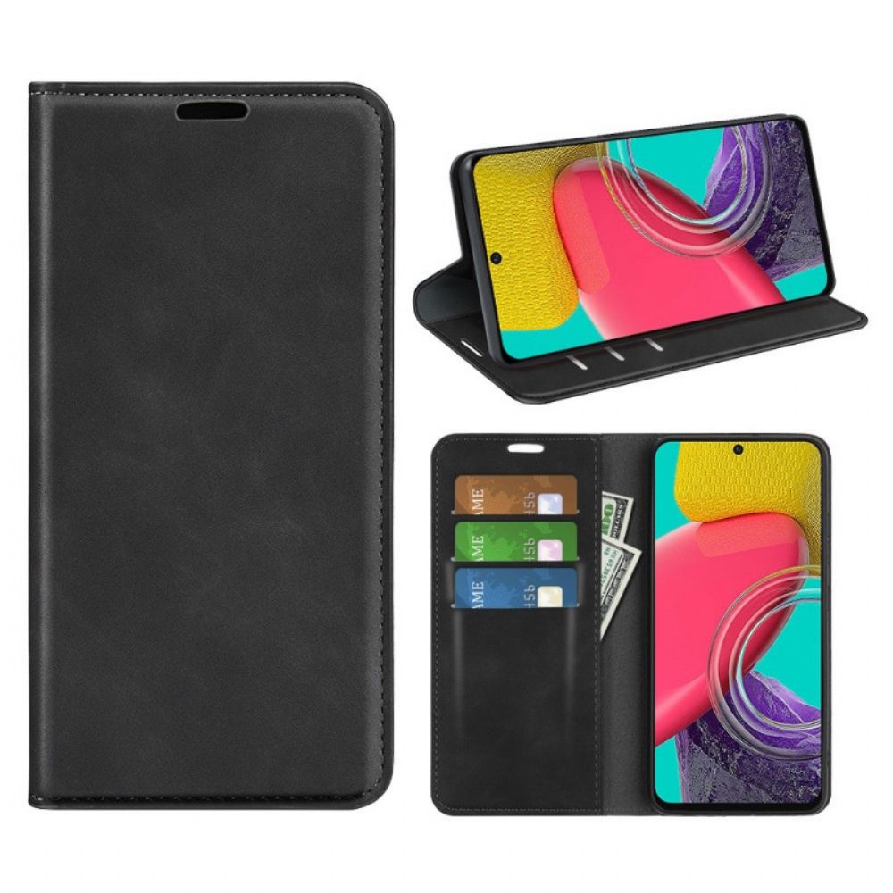 Bescherming Hoesje voor Samsung Galaxy M53 5G Folio-hoesje Zachtheid Voor Huidaanraking