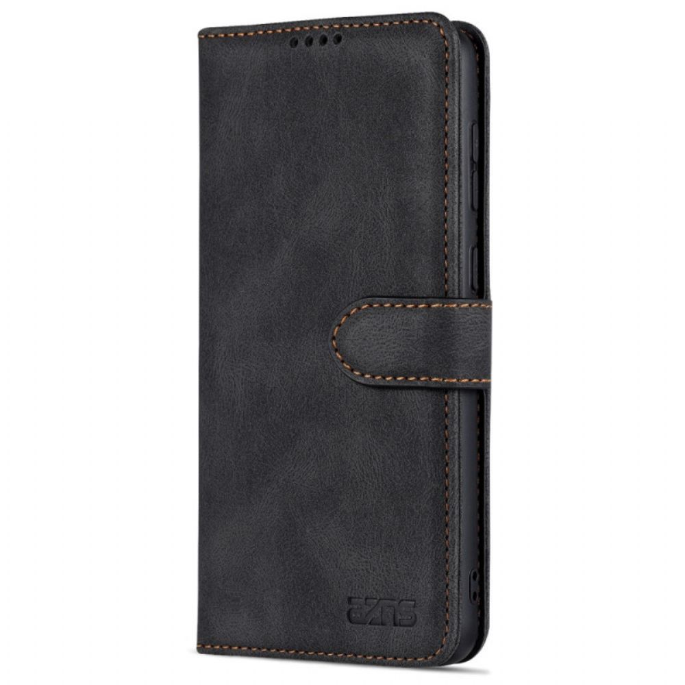 Folio-hoesje voor Samsung Galaxy M53 5G Azns-naden