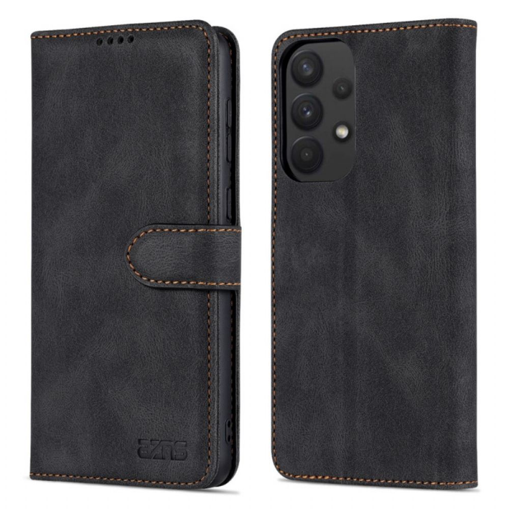 Folio-hoesje voor Samsung Galaxy M53 5G Azns-naden