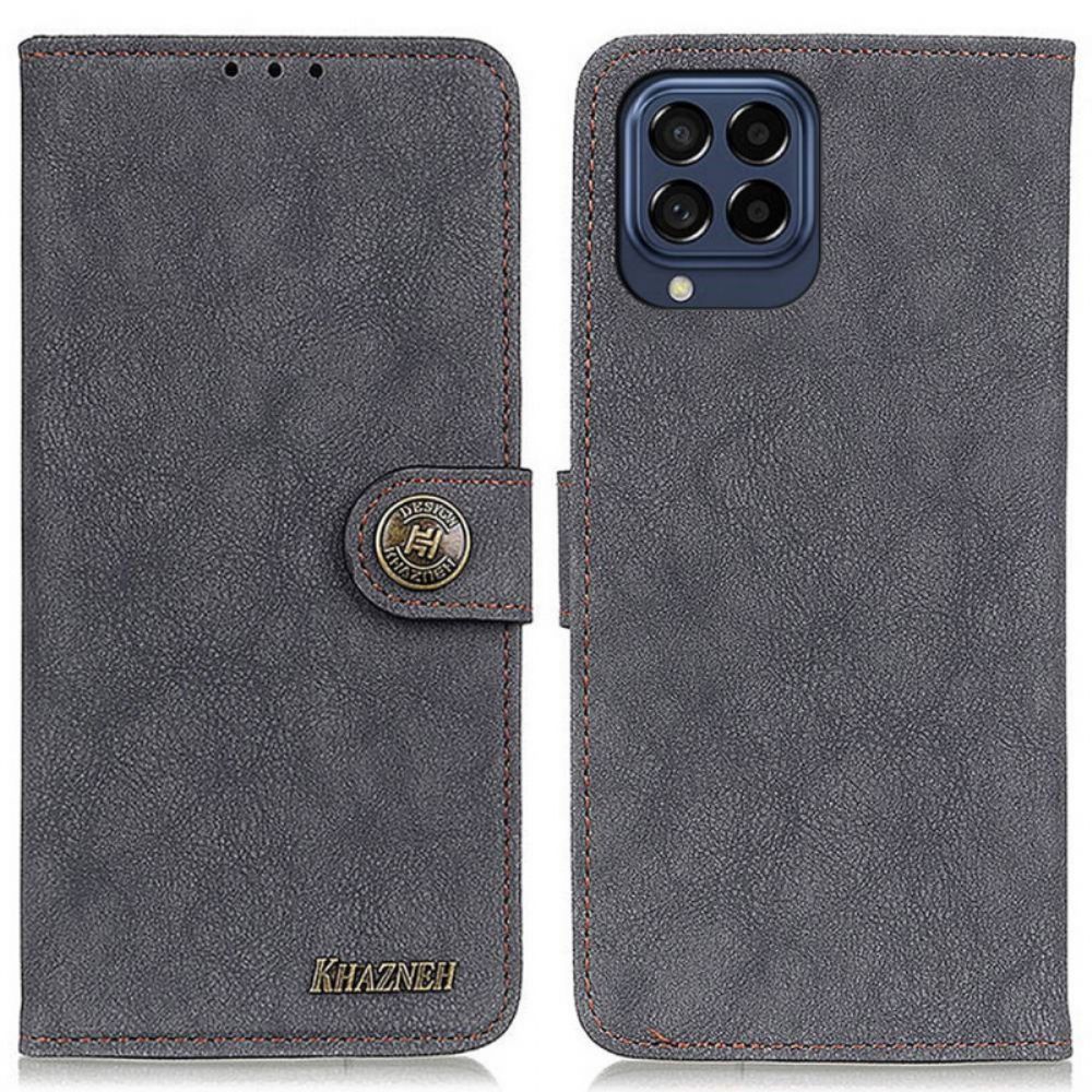 Folio-hoesje voor Samsung Galaxy M53 5G Khazneh Splitleer