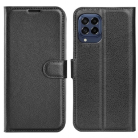 Folio-hoesje voor Samsung Galaxy M53 5G Klassiek