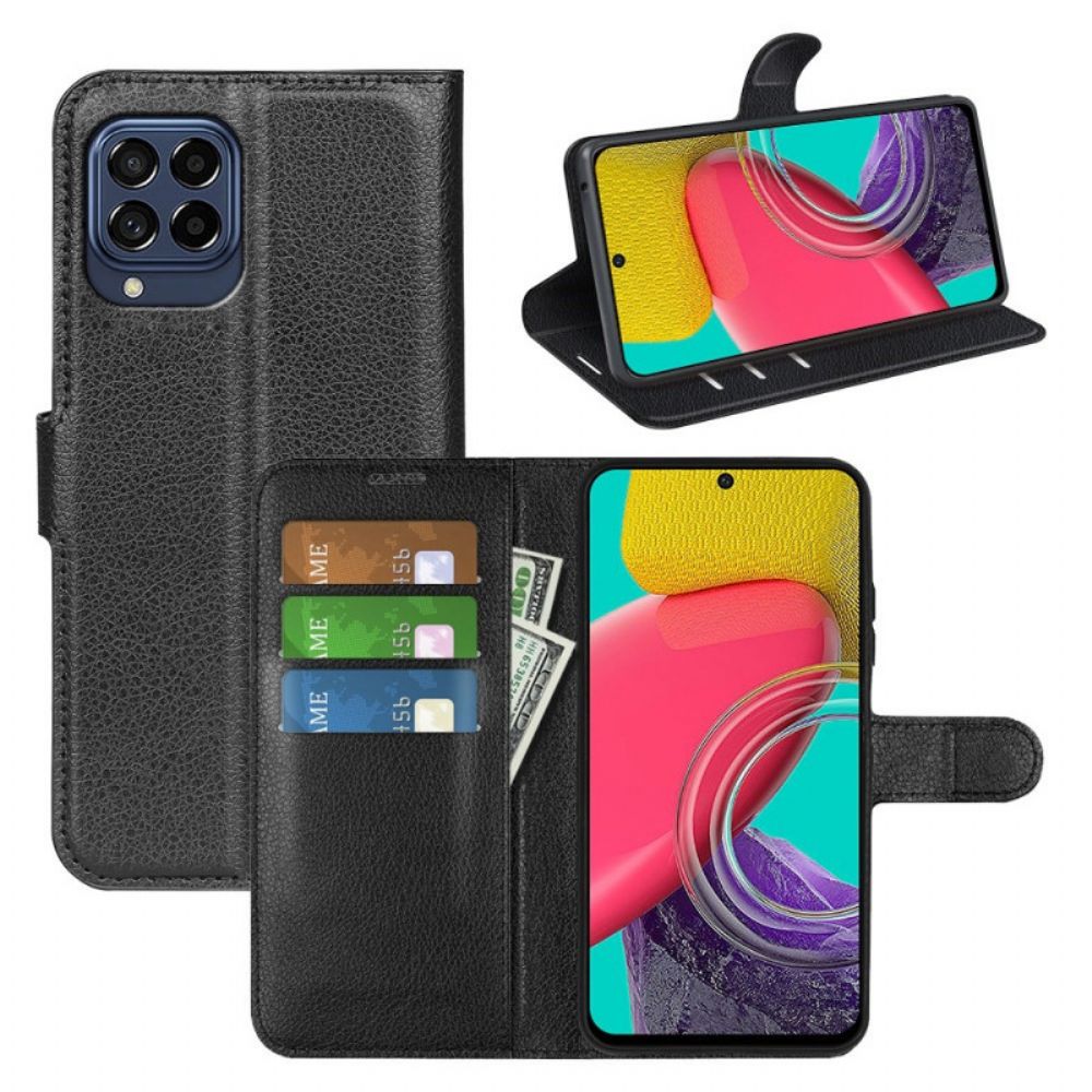 Folio-hoesje voor Samsung Galaxy M53 5G Klassiek