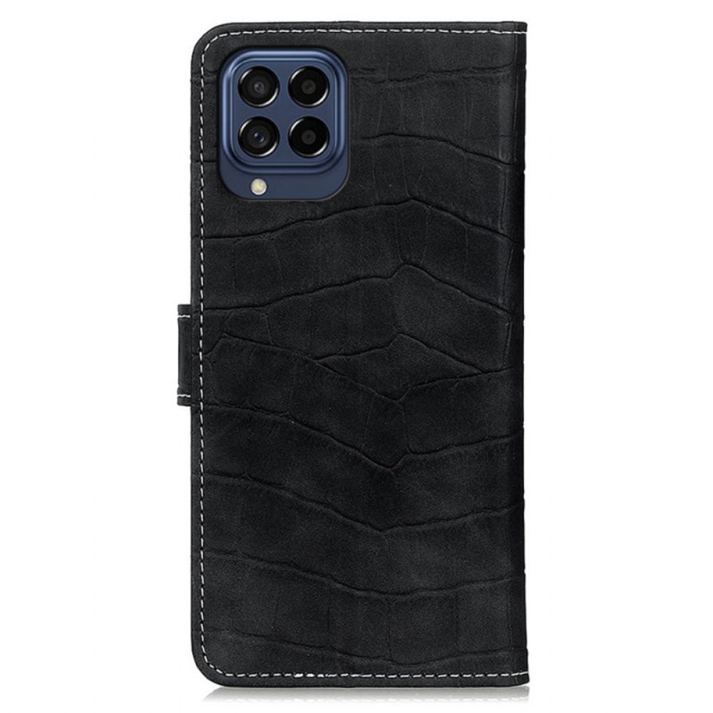 Folio-hoesje voor Samsung Galaxy M53 5G Krokodillenkracht