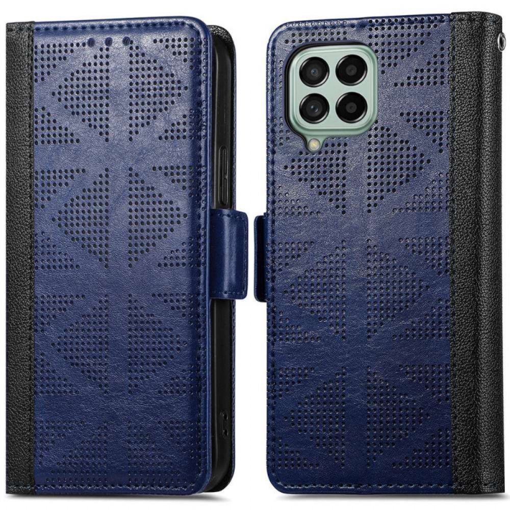 Folio-hoesje voor Samsung Galaxy M53 5G Kruisontwerp