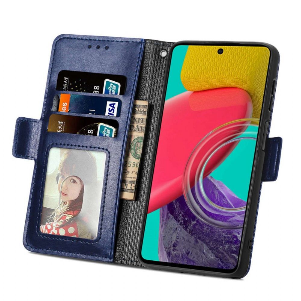 Folio-hoesje voor Samsung Galaxy M53 5G Kruisontwerp