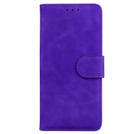 Folio-hoesje voor Samsung Galaxy M53 5G Kunstleer Effen