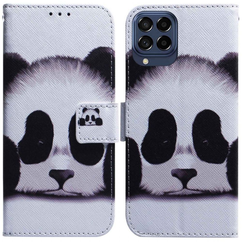 Folio-hoesje voor Samsung Galaxy M53 5G Panda