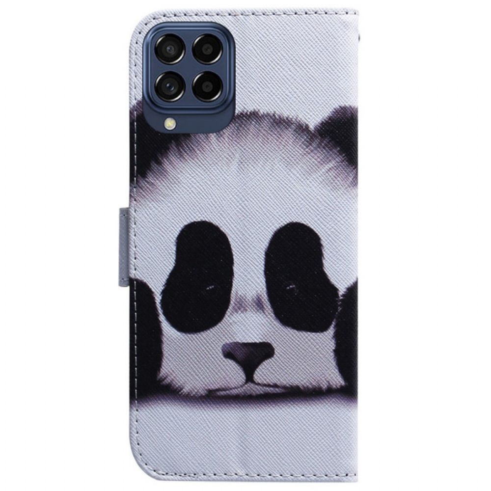 Folio-hoesje voor Samsung Galaxy M53 5G Panda