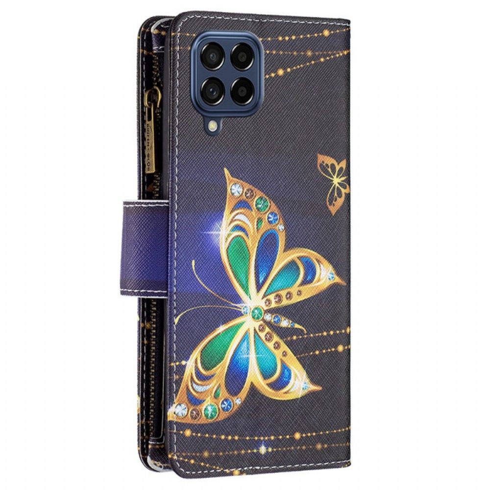 Folio-hoesje voor Samsung Galaxy M53 5G Portemonnee Vlinders Portemonnee