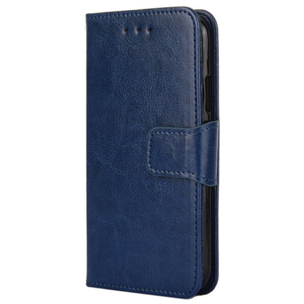 Folio-hoesje voor Samsung Galaxy M53 5G Vintage Leereffect