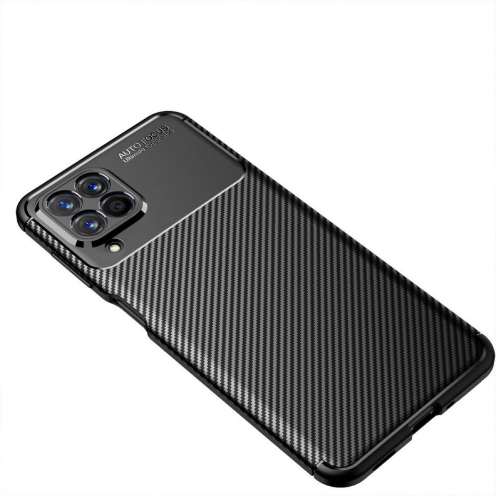 Hoesje voor Samsung Galaxy M53 5G Flexibele Koolstofvezel