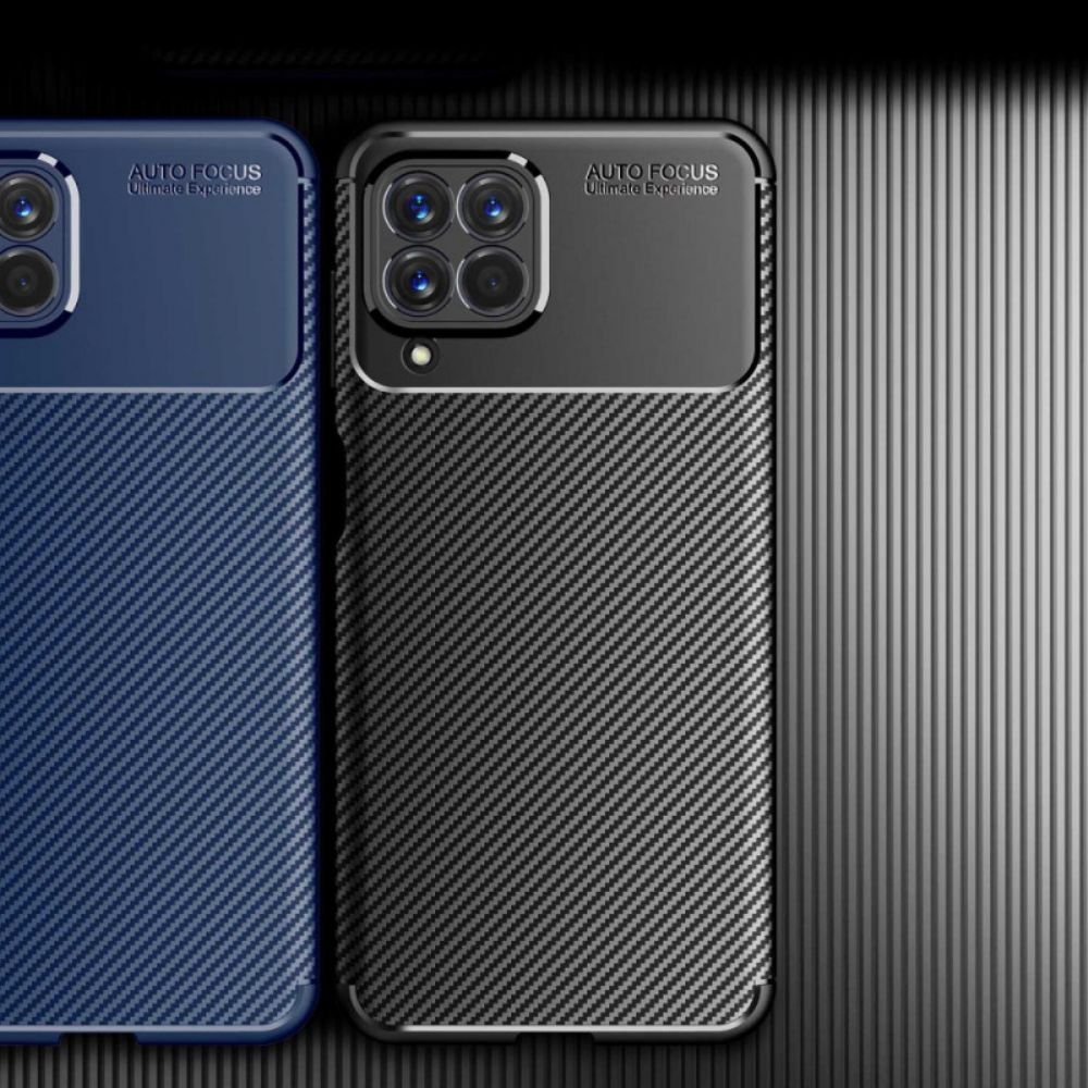 Hoesje voor Samsung Galaxy M53 5G Flexibele Koolstofvezel