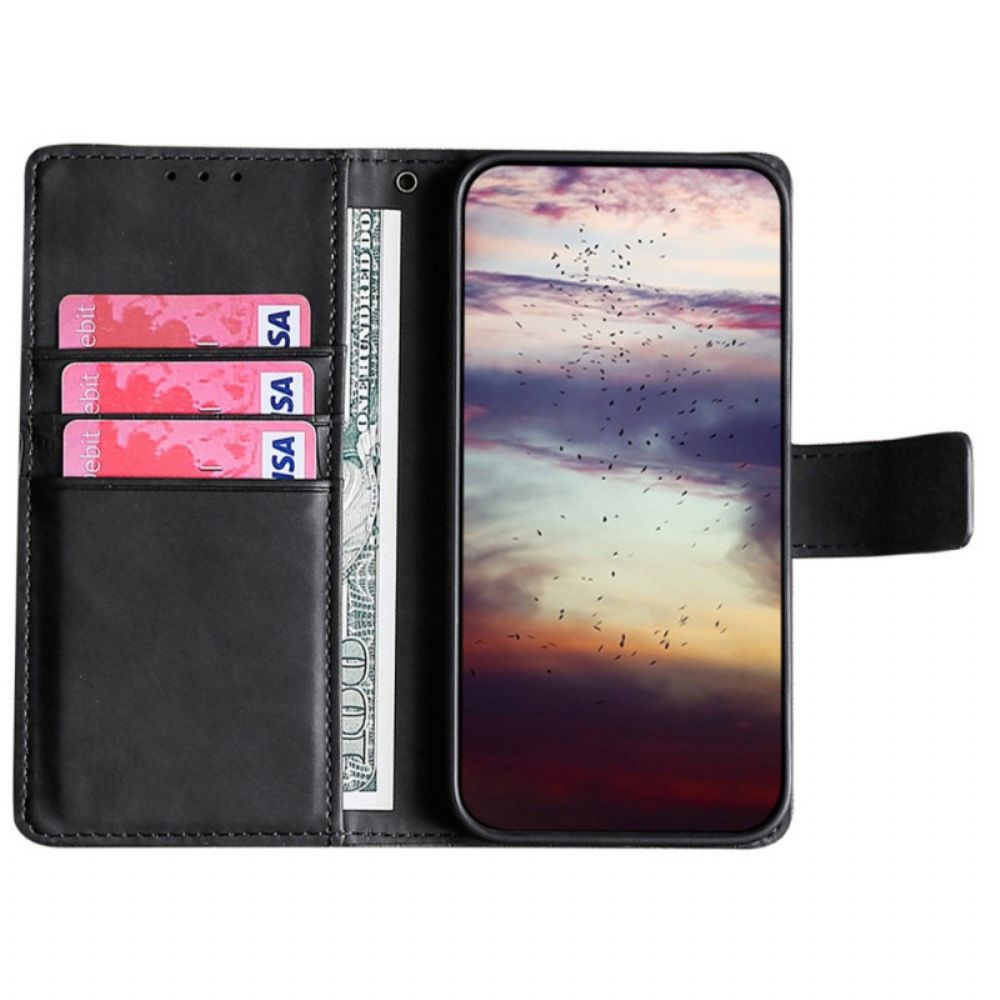 Leren Hoesje voor Samsung Galaxy M53 5G Krokodillenleer Stijl