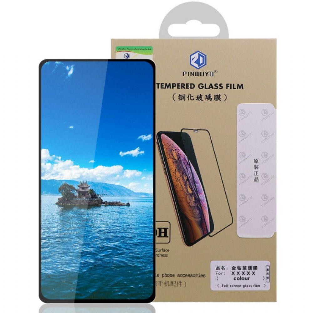 Samsung Galaxy M53 5G Screenprotector Van Gehard Glas Met Zwarte Rand