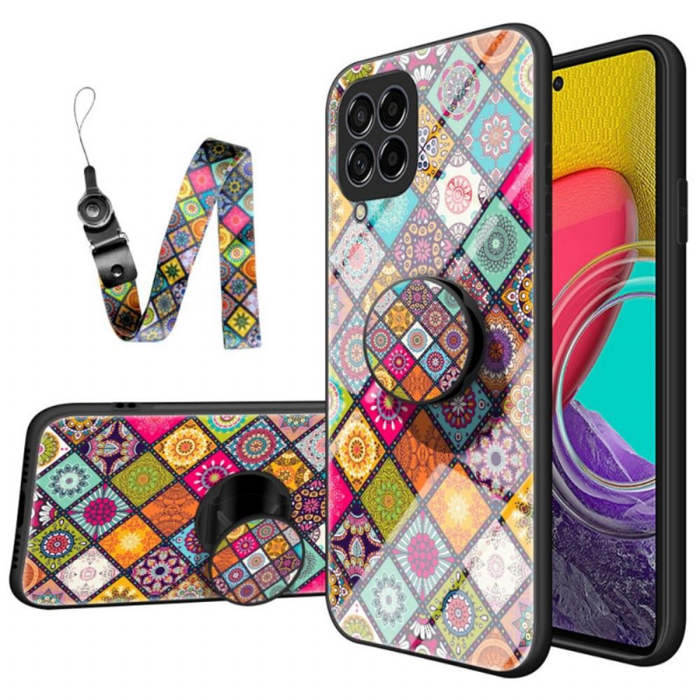 Telefoonhoesje voor Samsung Galaxy M53 5G Patchwork