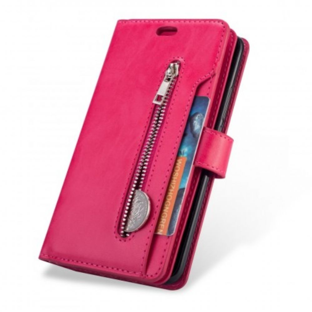 Folio-hoesje voor Huawei Mate 20 Portemonnee Met Lanyard