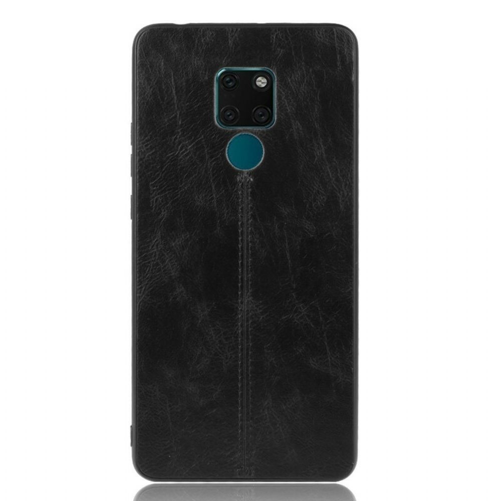 Hoesje voor Huawei Mate 20 Naad Leereffect